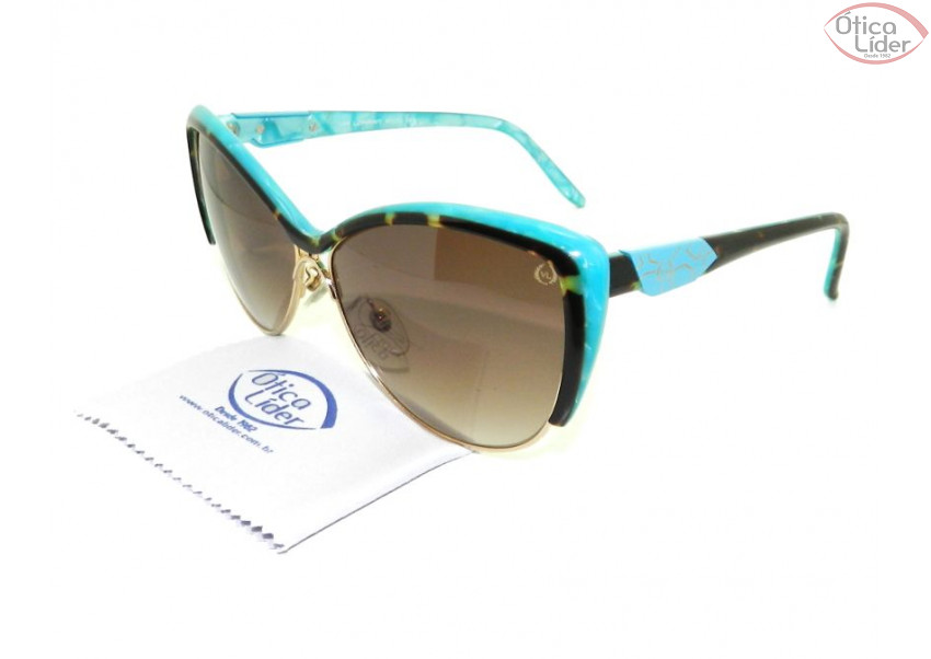 Via Lorran VL 4036 c3 61 Acetato / Metal Demi / Azul