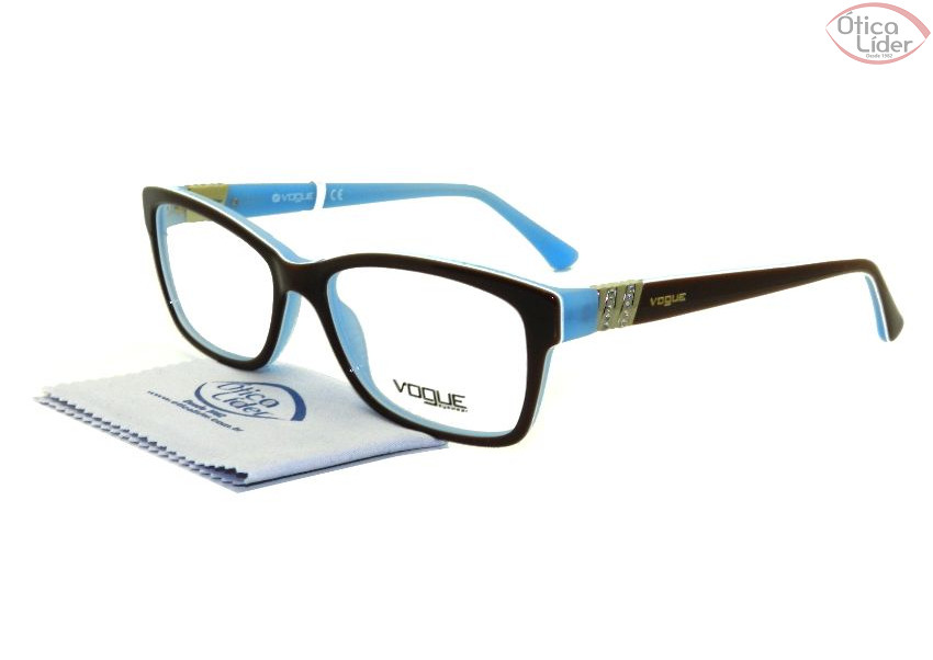 Vogue VO2765b 2011 53 Acetato Marrom / Azul