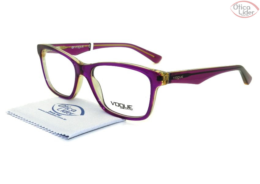 Vogue VO 2787 2268 53 Acetato Roxo / Amarelo