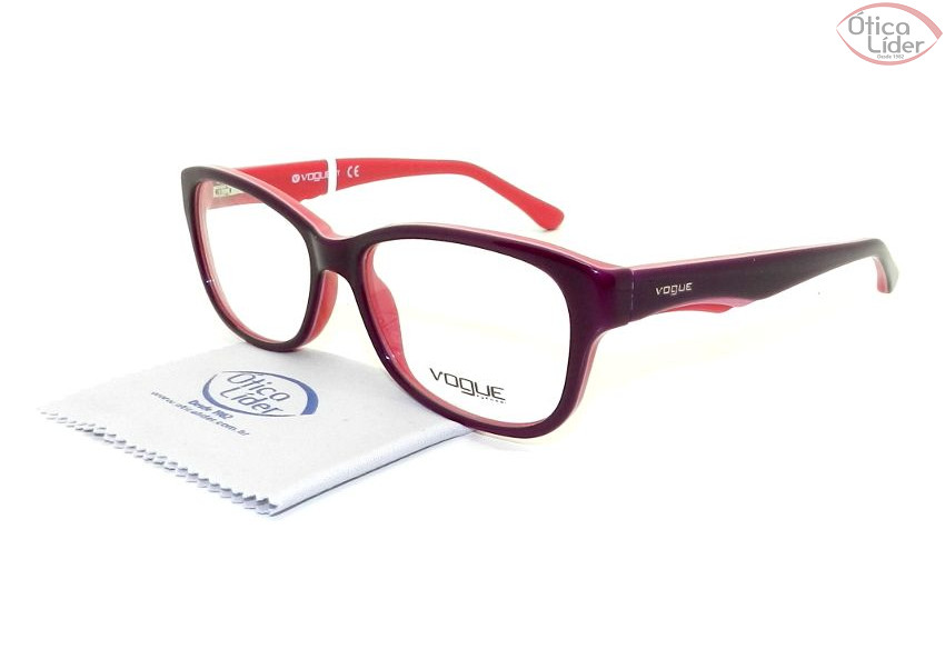Vogue VO 2814 2227 53 Acetato Roxo / Rosa