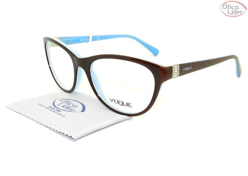 Vogue VO 2938b 2011 54 Acetato Marrom / Azul