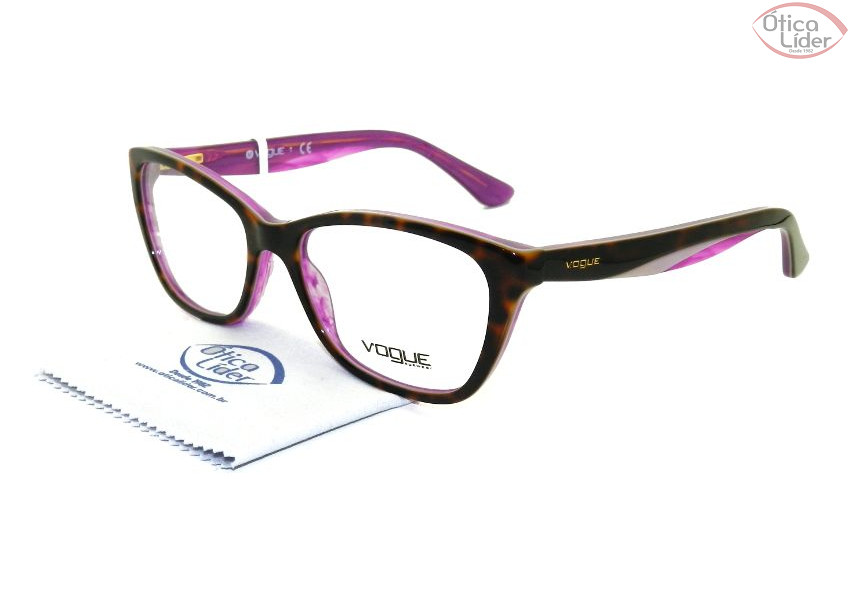 Vogue VO2961 2019 53 Acetato Demi / Roxo