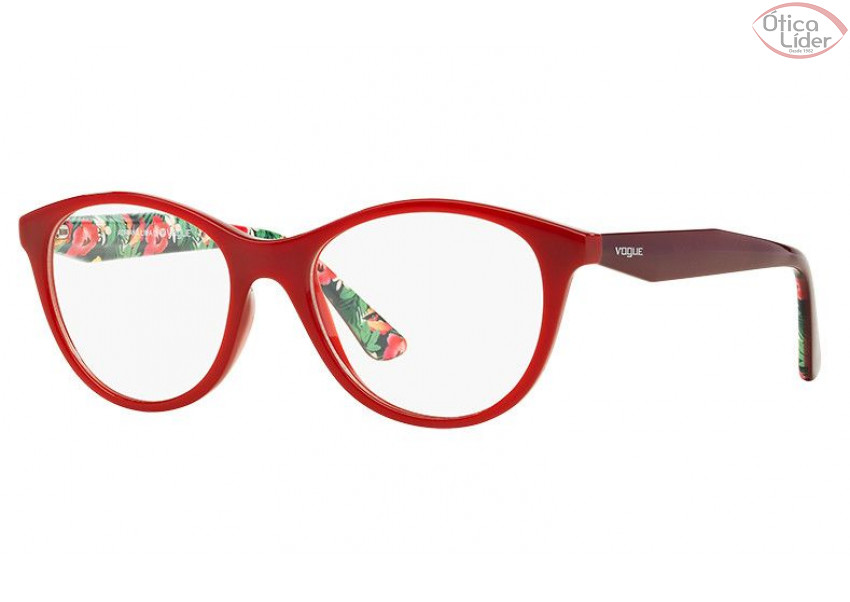 Vogue VO 2988l 2340 53 Acetato Vermelho Floral