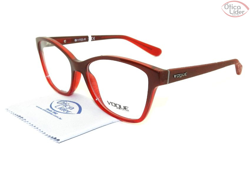 Vogue VO2998 2348 54 Acetato Vermelho / Bordô