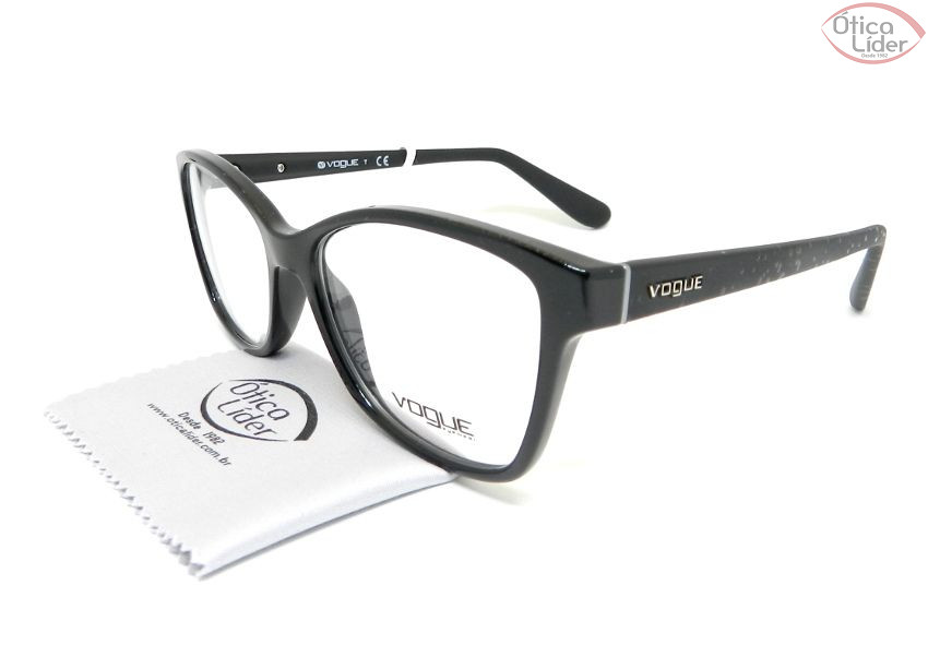 Vogue VO 2998 w44 54 Acetato Preto