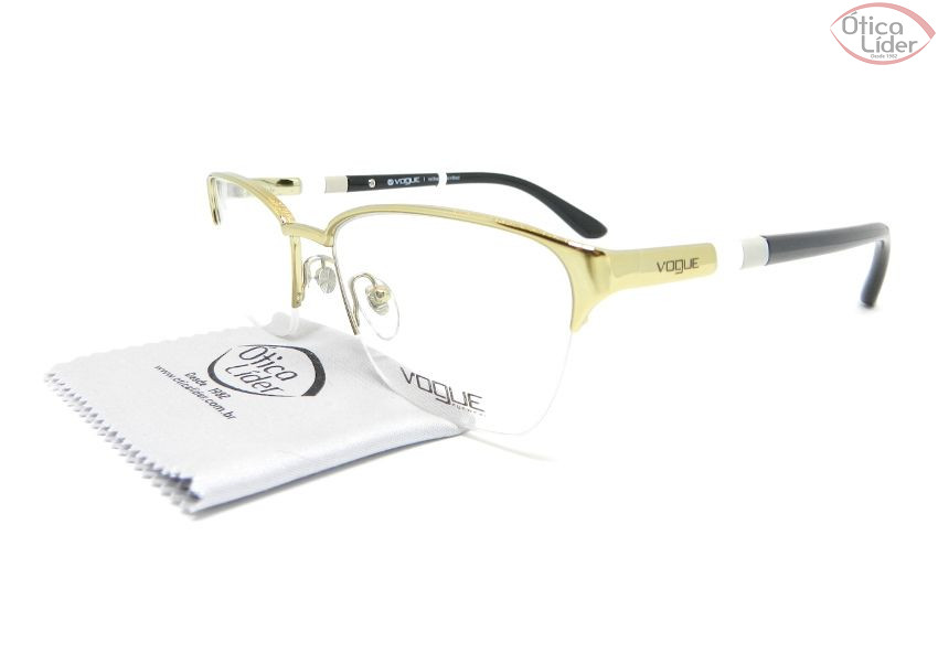 Vogue VO 4041l 280 53 fny Metal Dourado / Acetato Preto