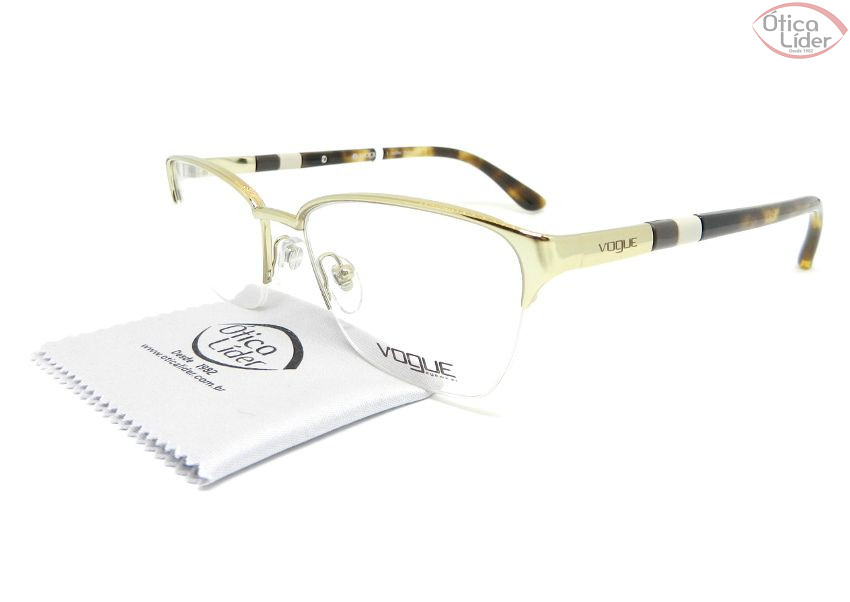 Vogue VO4041l 5042 53 fny Metal Dourado / Acetato Demi