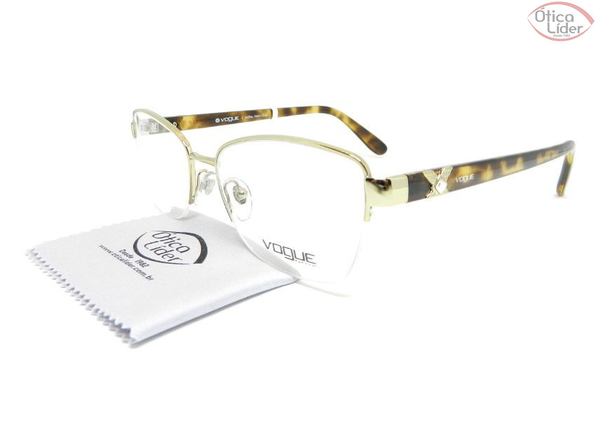 Vogue VO 4069bl 280 53 fny Metal Dourado / Acetato Demi