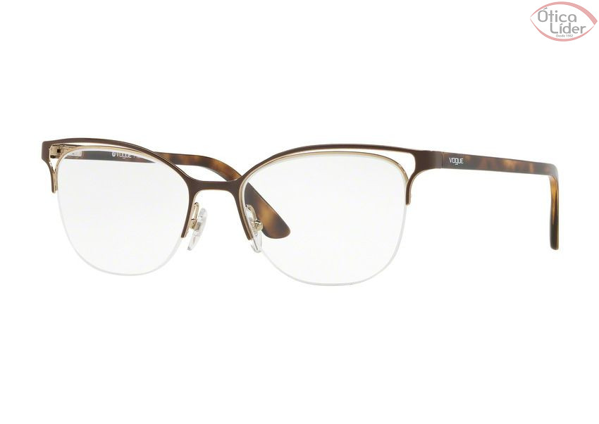 Vogue VO4087-l 997 53 fny Metal Marrom / Acetato Havana