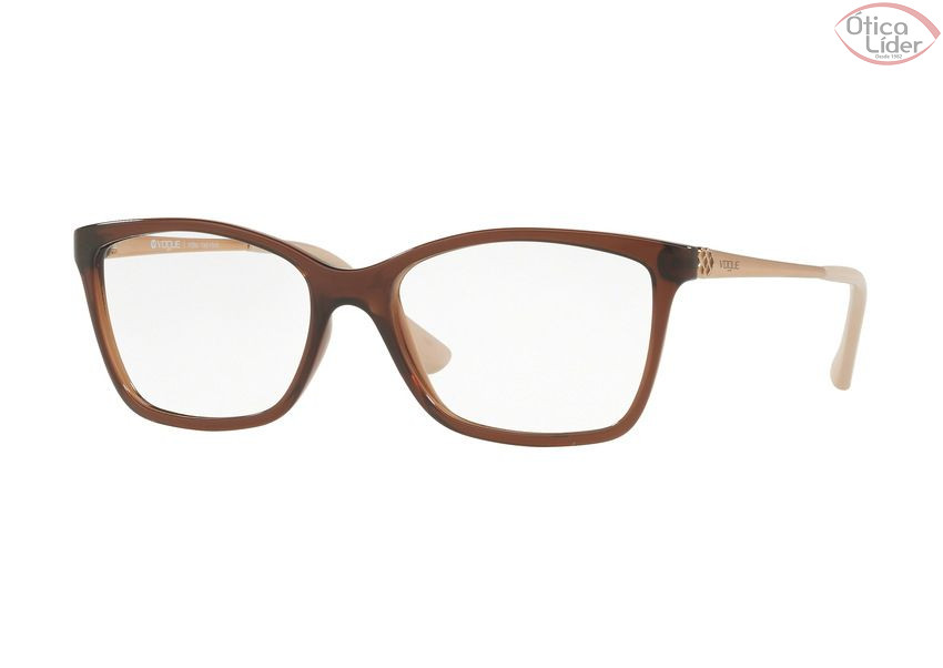 Vogue VO5043-l 2591 54 Acetato Marrom Transparente / Metal Rosado
