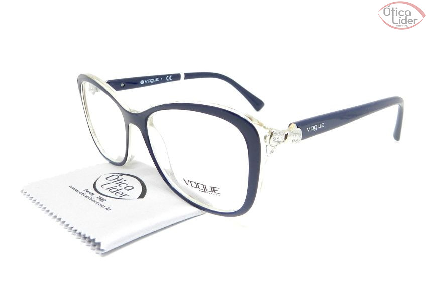 Vogue VO5095b 2466 54 Acetato Azul Marinho / Transparente