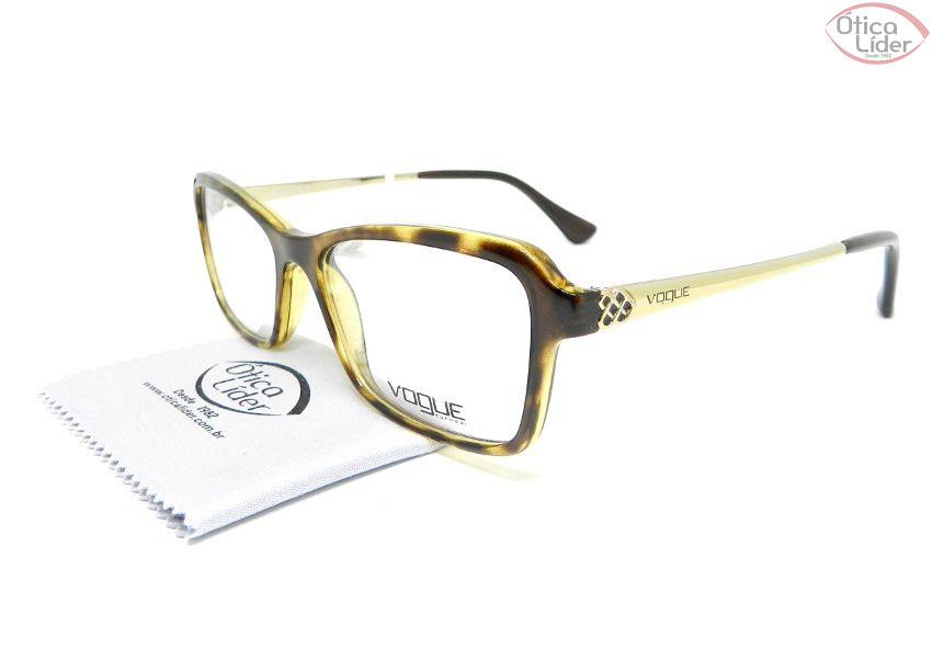 Vogue VO 5162l w656 53 Acetato Demi / Metal Dourado