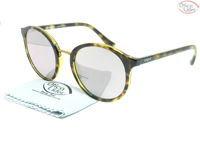 Vogue VO 5166s w6565r 51 Acetato Demi / Metal Dourado