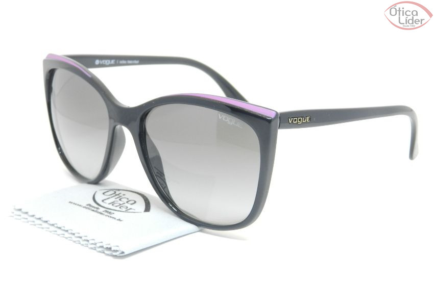 Vogue VO5189sl w44/11 58 Acetato Preto / Rosa