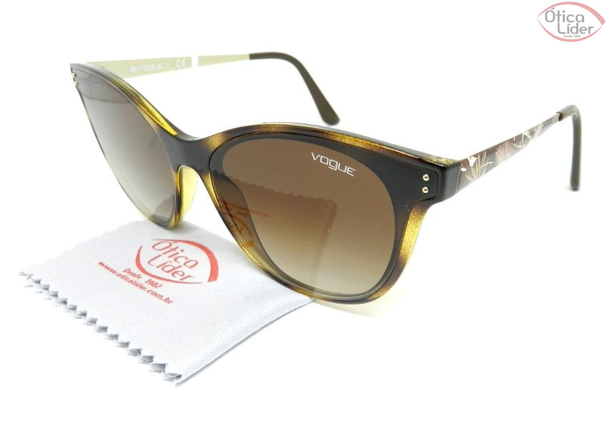 Vogue VO5205-s w656/13 62 Acetato Mesclado / Metal Decorado / Dourado