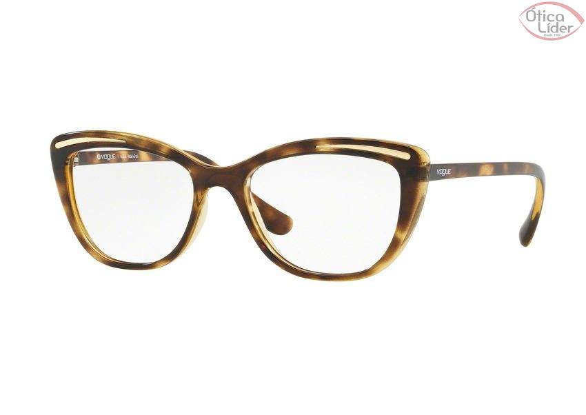 Vogue VO5218-l w656 52 Acetato Havana Transparente