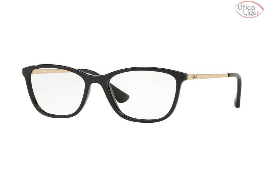 Vogue VO5219-l w44 51 Acetato Preto / Metal Light Gold