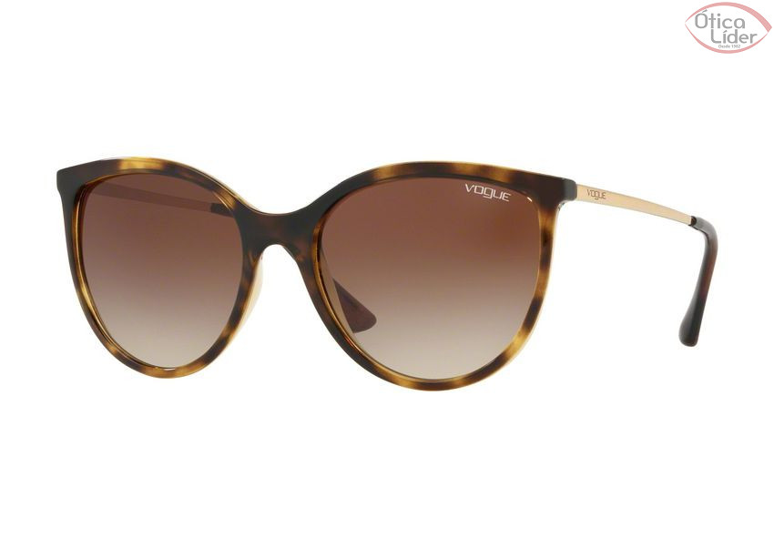 Vogue VO5221-sl w65613 55 Acetato Havana / Metal Dourado