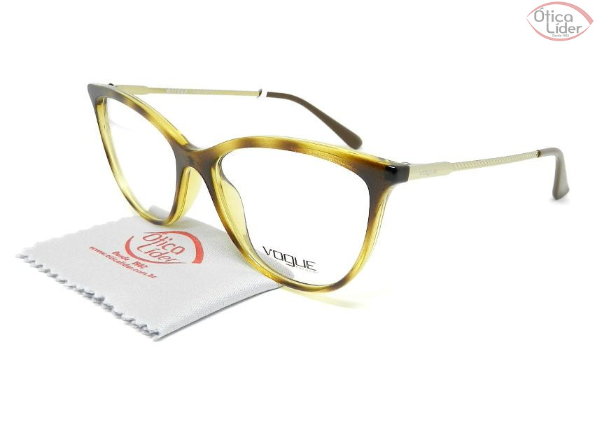 Vogue VO5239-l w656 54 Acetato Havana Transparente / Light Gold