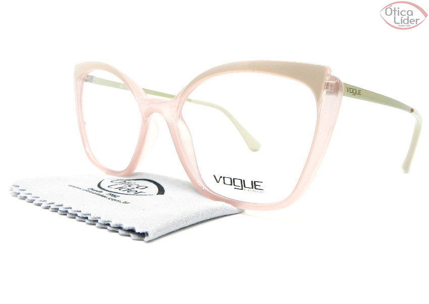 Vogue VO5265-l 2787 53 Acetato Rose Cristal / Metal Dourado