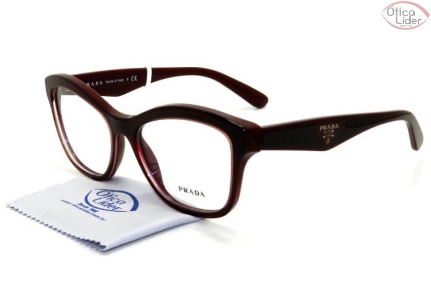 Prada VPR 29r uan 1o1 54 Acetato Vinho