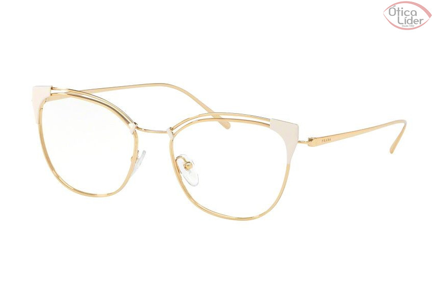 Prada VPR62u ydd 1o1 51 Metal Dourado / Bege