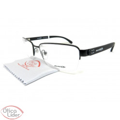 Arnette AN6117l 501 55 fny Metal / Acetato Preto