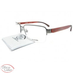 Arnette AN6117l 639 55 fny Metal Chumbo / Acetato Vermelho