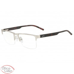 Armani Exchange AX1026L 6020 54 fny Metal Prata / Haste Acetato Mesclado