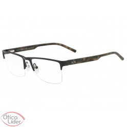 Armani Exchange AX1026L 6063 54 fny Metal Preto / Haste Acetato Mesclado