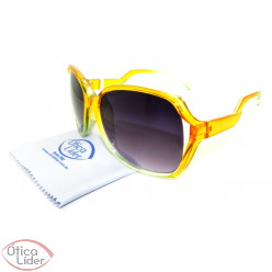 Batali BA 7306k 53 Infantil Acetato Amarelo / Verde Transparente