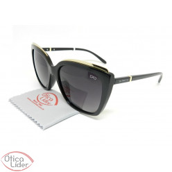 Difaty DF8045 10-p85-1 57 Polarizado Acetato Preto / Metal Dourado