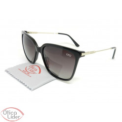 Difaty DF880241 c1 56 Polarizado Acetato Preto / Metal Light Gold