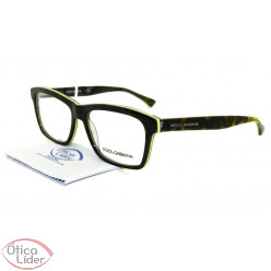 Dolce & Gabbana DG3235 2961 55 Acetato Marrom Mesclado