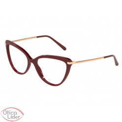 Dolce & Gabbana DG3295 3091 55 Acetato Bordô / Metal Dourado