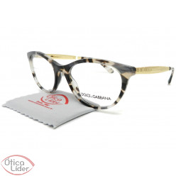 Dolce & Gabbana DG3310 3120 52 Acetato Havana / Metal Dourado