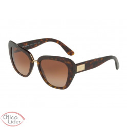 Dolce & Gabbana DG4296 502/13 53 Acetato Demi / Metal Dourado