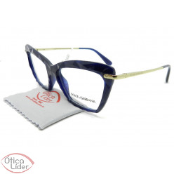 Dolce & Gabbana DG5025 3094 53 Acetato Azul Transparente / Dourado