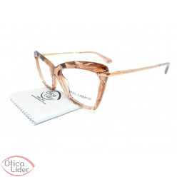 Dolce & Gabbana DG5025 3148 53 Acetato Rosado / Metal Dourado