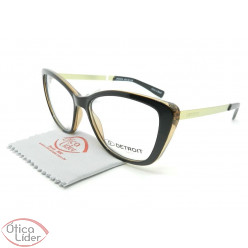 Detroit Croácia DT635 54 Basic Acetato Preto / Metal Dourado