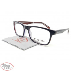 Detroit Roger DT434 50 Basic Acetato Azul / Vermelho Cristal