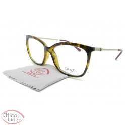 Grazi Massafera GZ3016 d827 53 Acetato Dark Havana / Prata