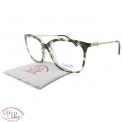 Grazi Massafera GZ3016 g024 53 Acetato Havana Cinza / Prata