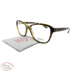 Grazi Massafera GZ3037 f063 54 Acetato Havana Transparente