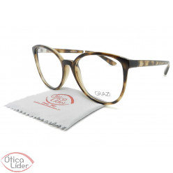 Grazi Massafera GZ3053 f907 51 Acetato Havana Transparente