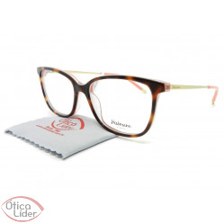 Armação Hickmann HI6048s g22 52 Acetato Tartaruga / Rosa Coral