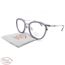 Lilica Ripilica VLR125 c.07 48 Infantil Acetato Lilás / Azul Transparente