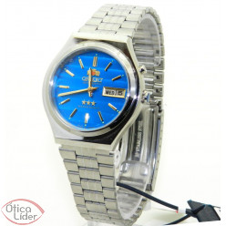 Orient OR 469wb7a a1sx Aço Inox Prata Fundo Azul Redondo