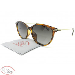 Polaroid PLD4085/f/s 086lb 54 Acetato Havana/Metal Dourado Polarizado