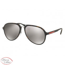 Prada PS 05rs u61 5k0 58 Acetato Havana Polarizado Espelhado